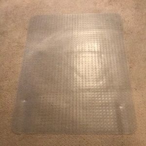 It’s a roller computer desk chair mat